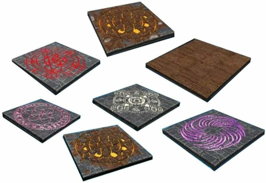 Wizkids Warlock Tiles - Summoning Circles