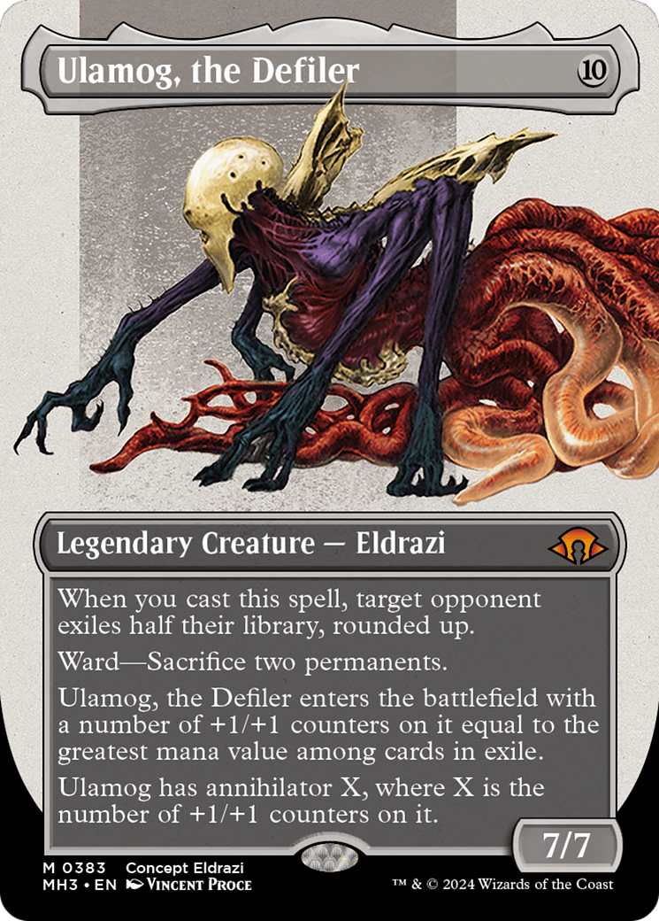 mtg modern horizons 3 serialized cards Products plus the possibility of Foil Magic the Gathering CCG: Modern
