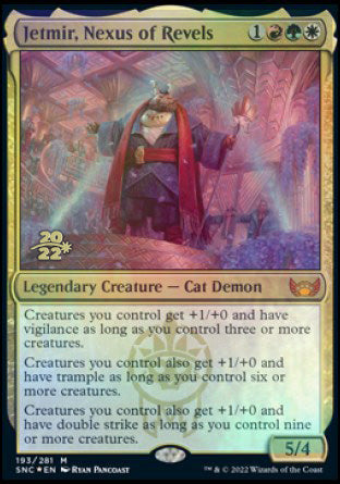 Jetmir, Nexus of Revels [Streets of New Capenna Prerelease Promos] –  Boutique Le Chevalier