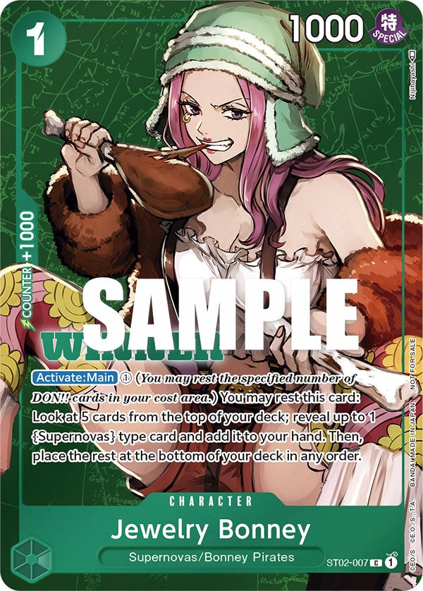 one piece card game bonney Navy ST-06 One Piece Japanese Starter Deck