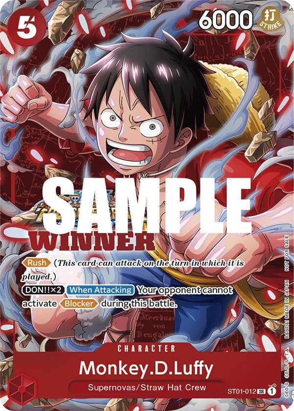 one piece card game winner pack Monkey.D.Luffy (Winner Vol. 5) [One Promotion Cards] – Boutique Le Chevalier Special Artist Best Enchanted Rare Cards Version:Spirit Squadron jund