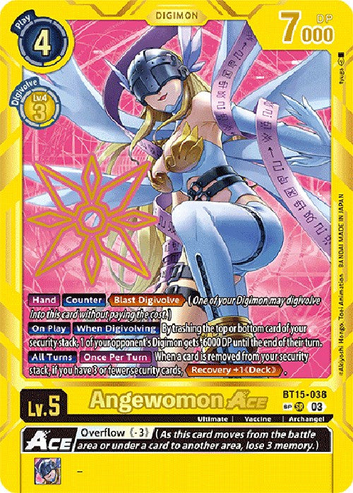 Angewomon Ace (Special Rare) [BT15-038] [Exceed Apocalypse] – Boutique Le  Chevalier