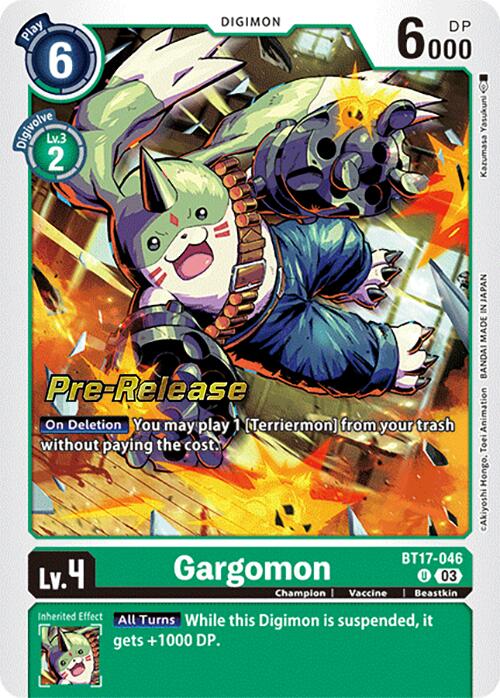 Gargomon [BT17-046] [Secret Crisis Pre-Release Cards]  Boutique Le  Chevalier