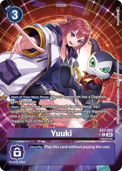 Yuuki [EX7-065] (Alternate Art) [Digimon LIBERATOR] – Boutique Le Chevalier