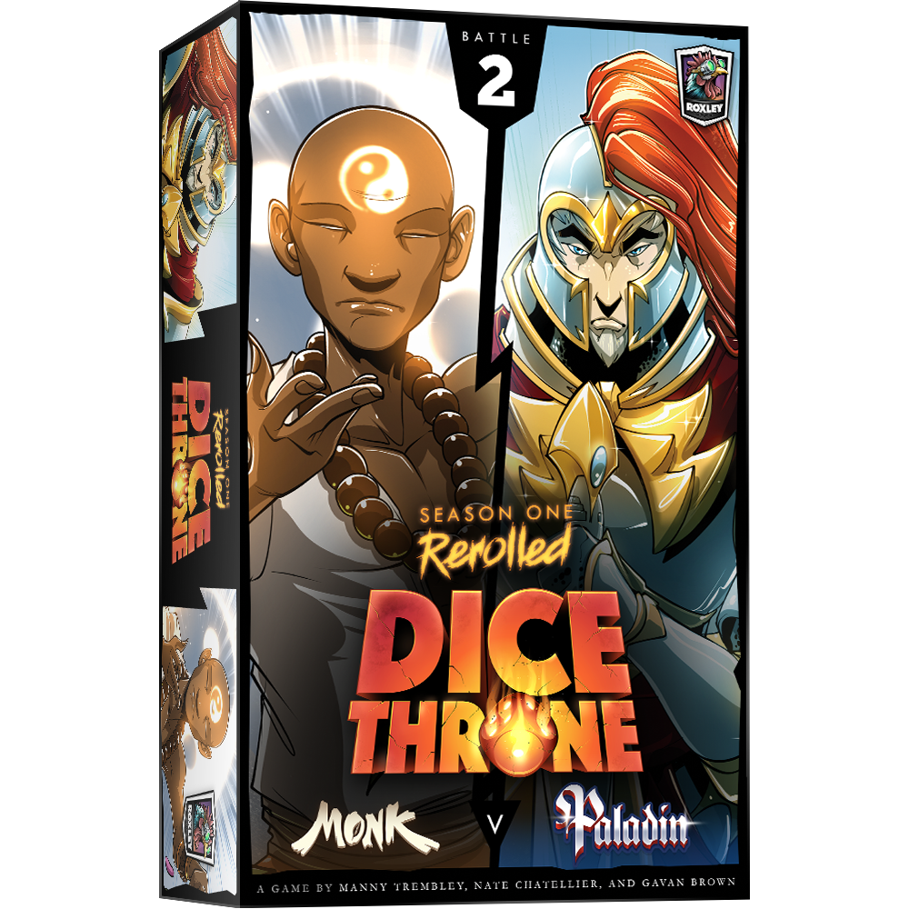 Dice Throne - Moine vs Paladin (FR)