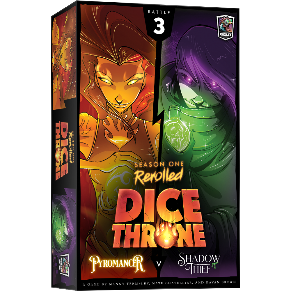 Dice Throne - Pyromancienne vs Voleur de l'Ombre (FR)
