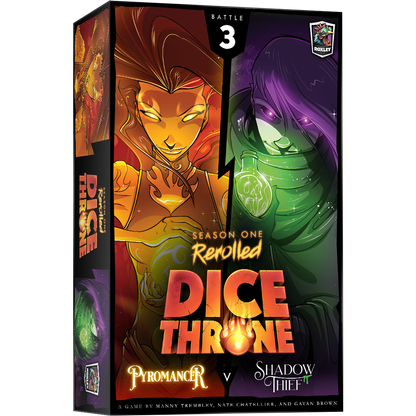 Dice Throne - Pyromancienne vs Voleur de l'Ombre (FR)