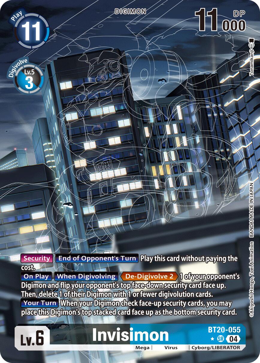 Invisimon [BT20-055] (Alternate Art) [Release Special Booster Ver.2.5]   Boutique Le Chevalier