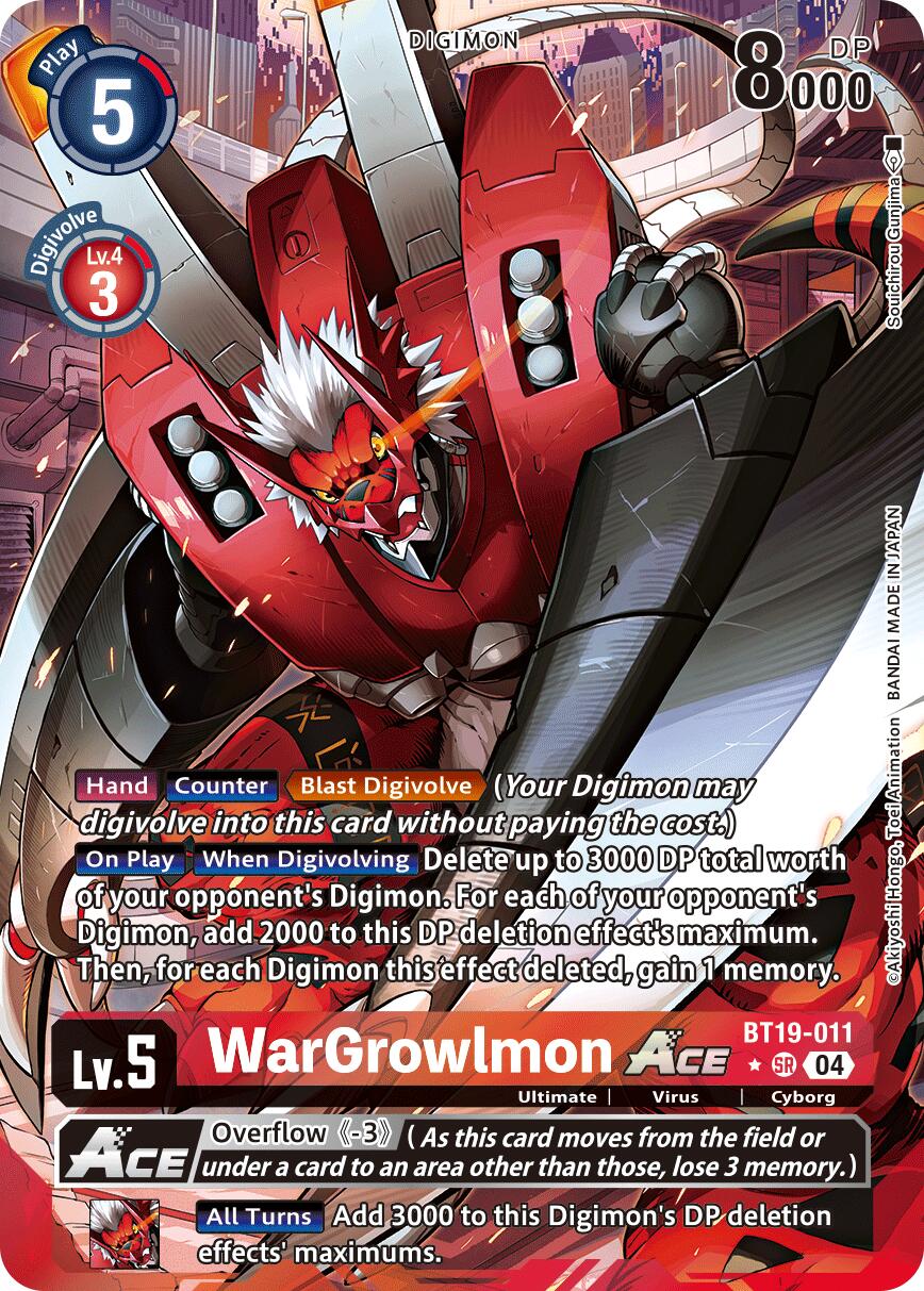 WarGrowlmon ACE [BT19-011] (Alternate Art) [Release Special Booster Ve –  Boutique Le Chevalier