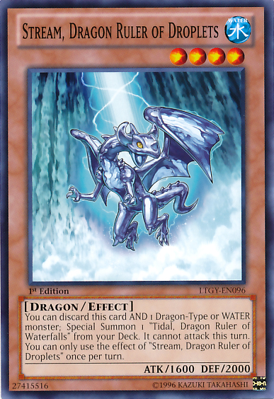 Stream, Dragon Ruler of Droplets [LTGY-EN096] Common – Boutique Le Chevalier