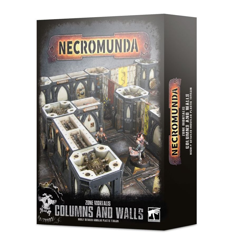 Necromunda Skirmish - Zone Mortalis Columns and Walls