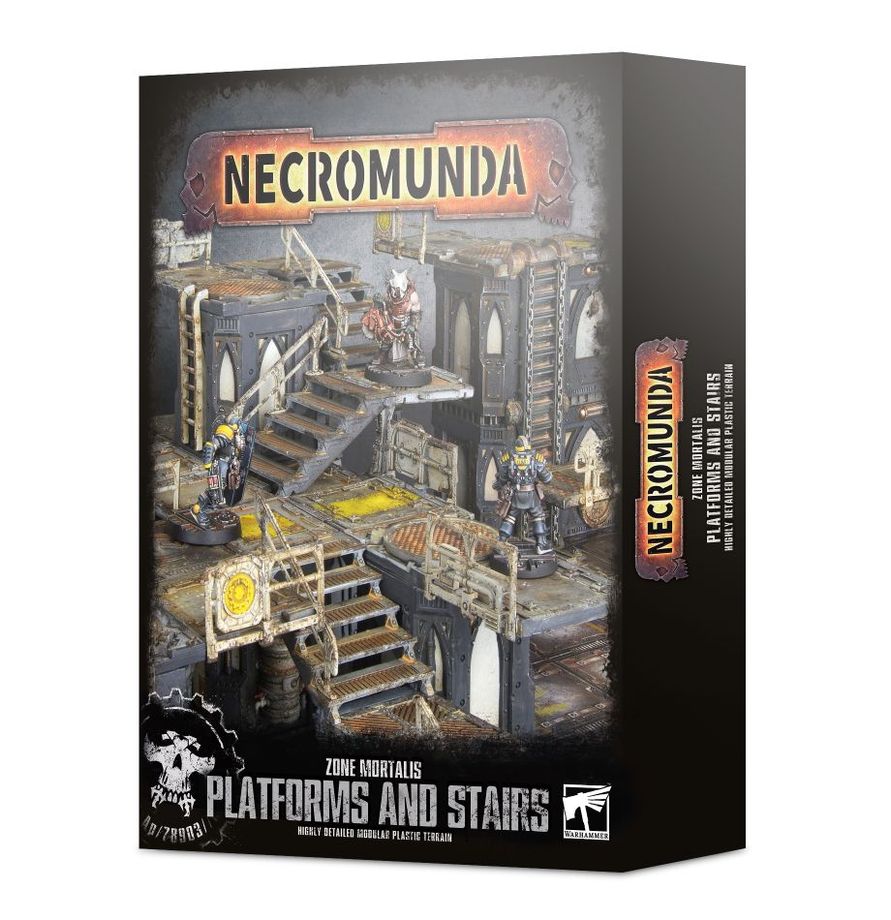 Necromunda Skirmish - Zone Mortalis Platforms and Stairs