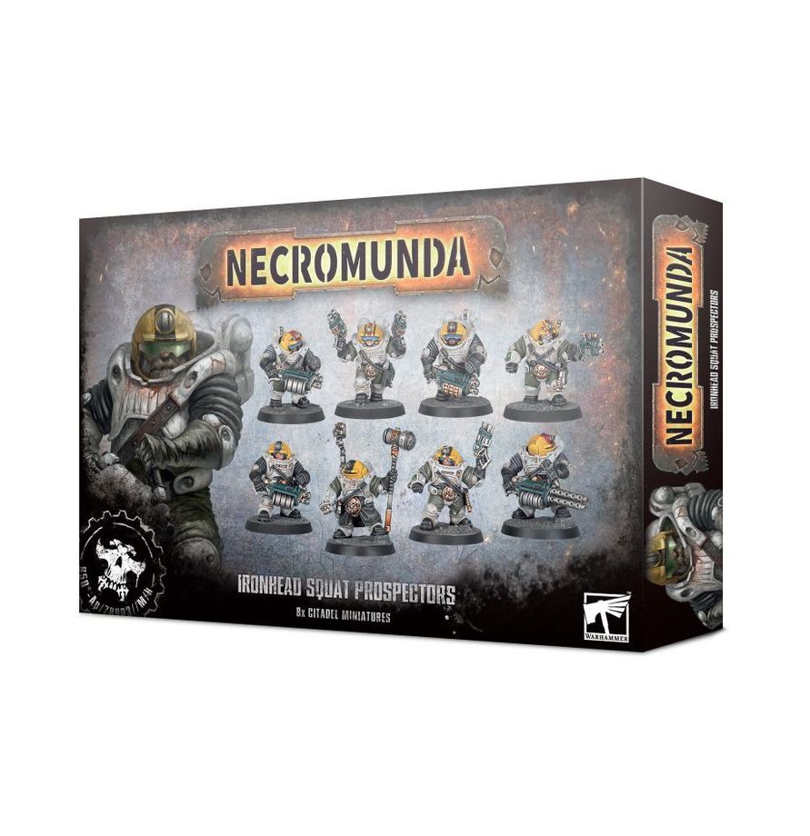 Necromunda Skirmish - Ironhead Squat Prospectors