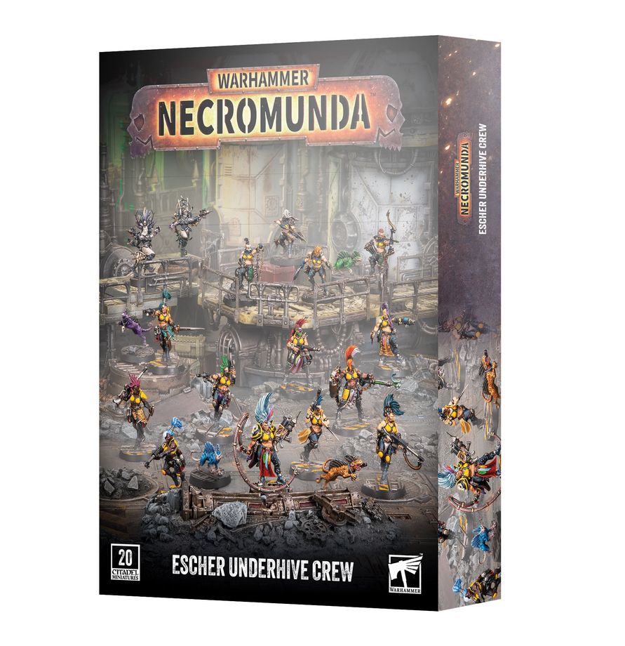 Necromunda Skirmish - Escher Underhive Crew
