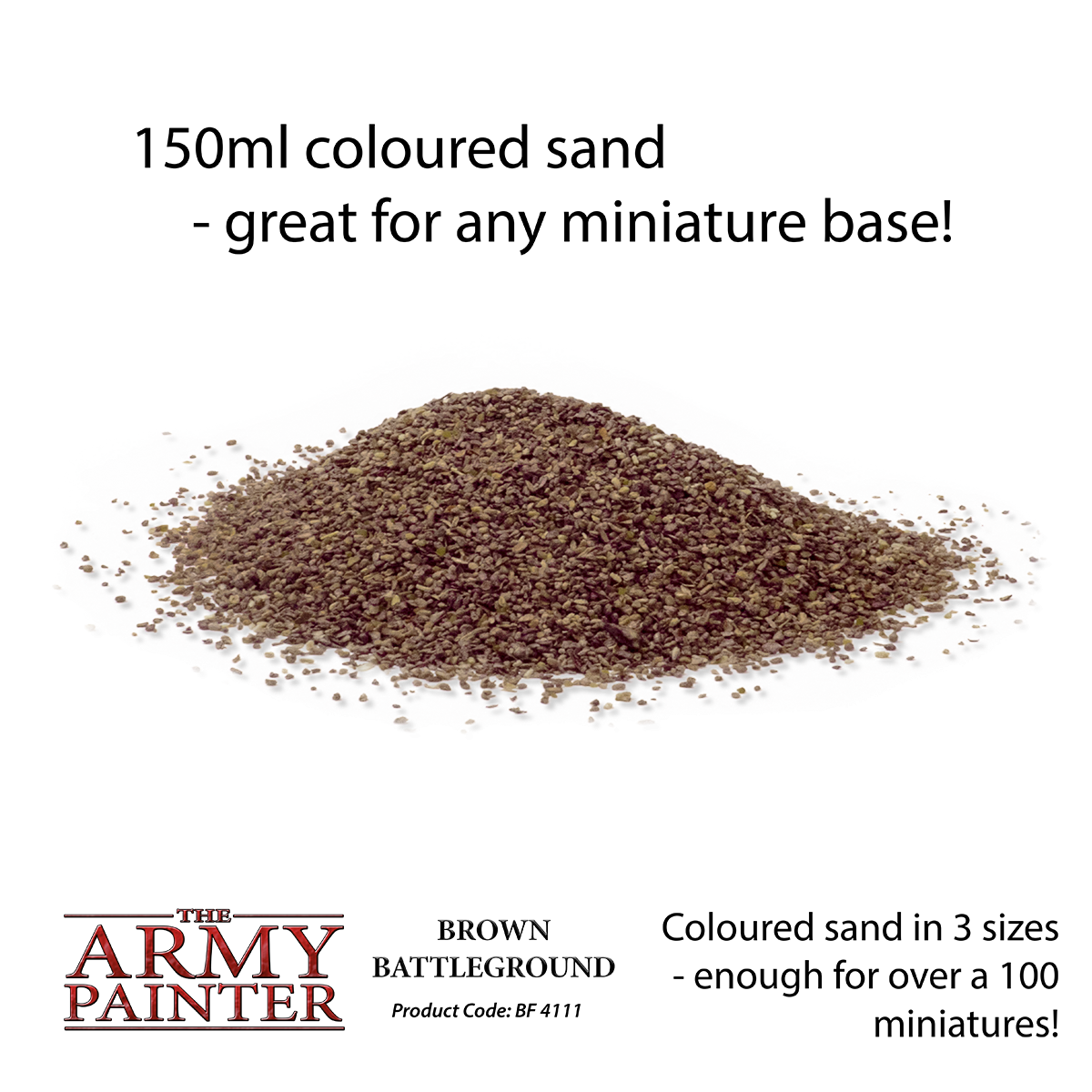 Army Painter Battlefield Basing - Brown Battleground