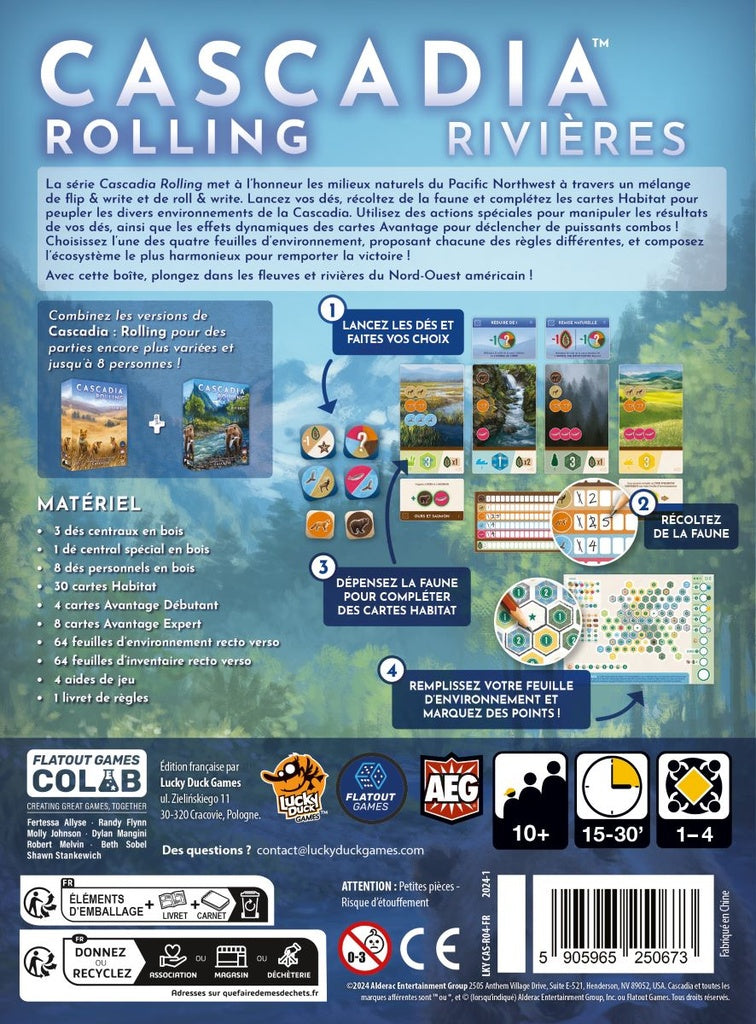 Cascadia - Rolling Rivières (FR)