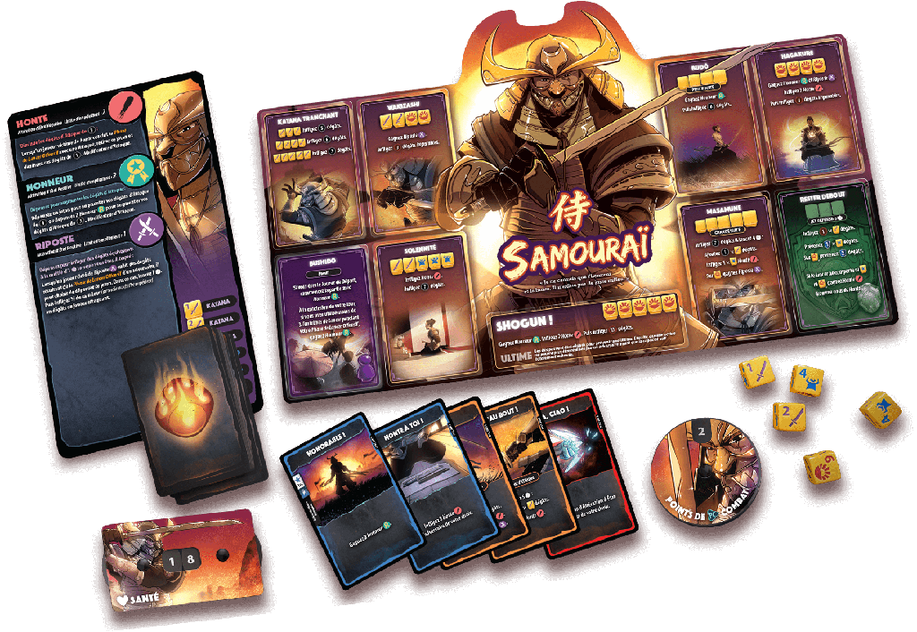 Dice Throne Saison 2 - As de la Gachette vs Samurai (FR)