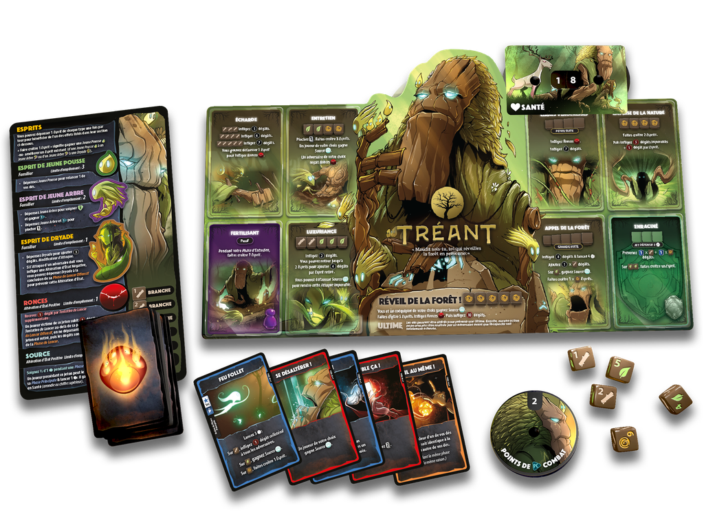 Dice Throne - Tréant vs Ninja (FR)
