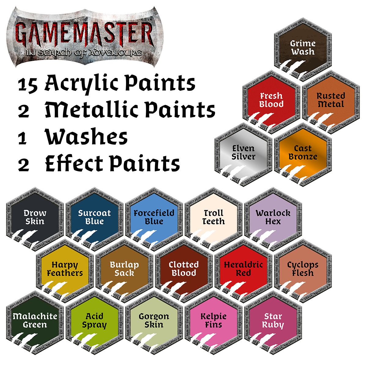 Army Painter Gamemaster - Wandering Monsters Paint Set
