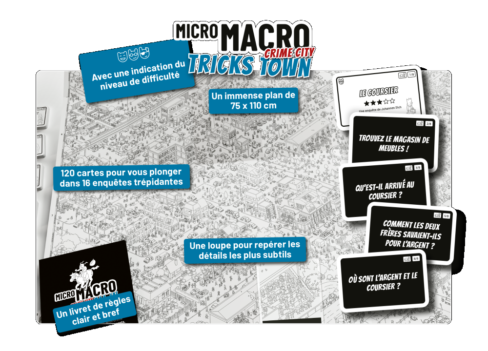 Micro Macro - Tricks Town (FR)