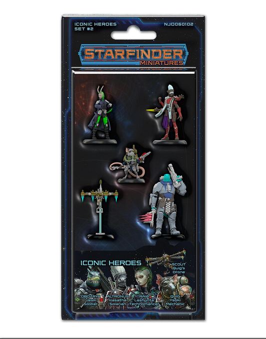 Starfinder Miniatures - Iconic Heroes Set #2