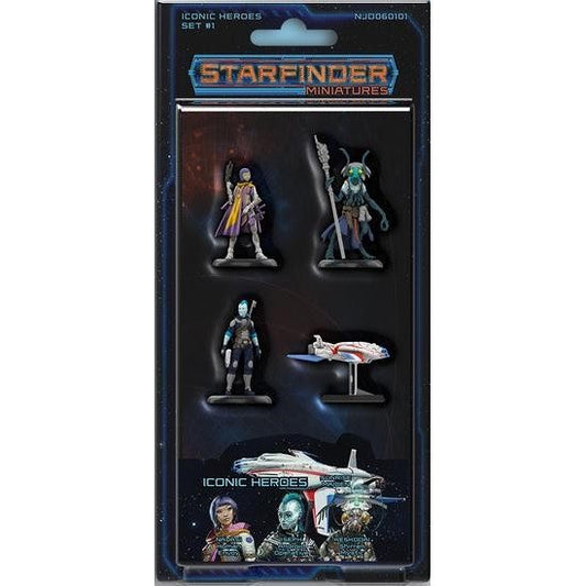 Starfinder Miniatures - Iconic Heroes Set #1