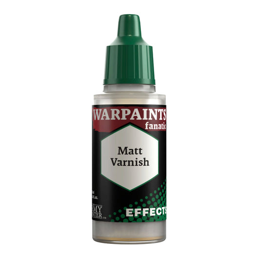 Warpaints Fanatic Effects - Matt Varnish 18ml