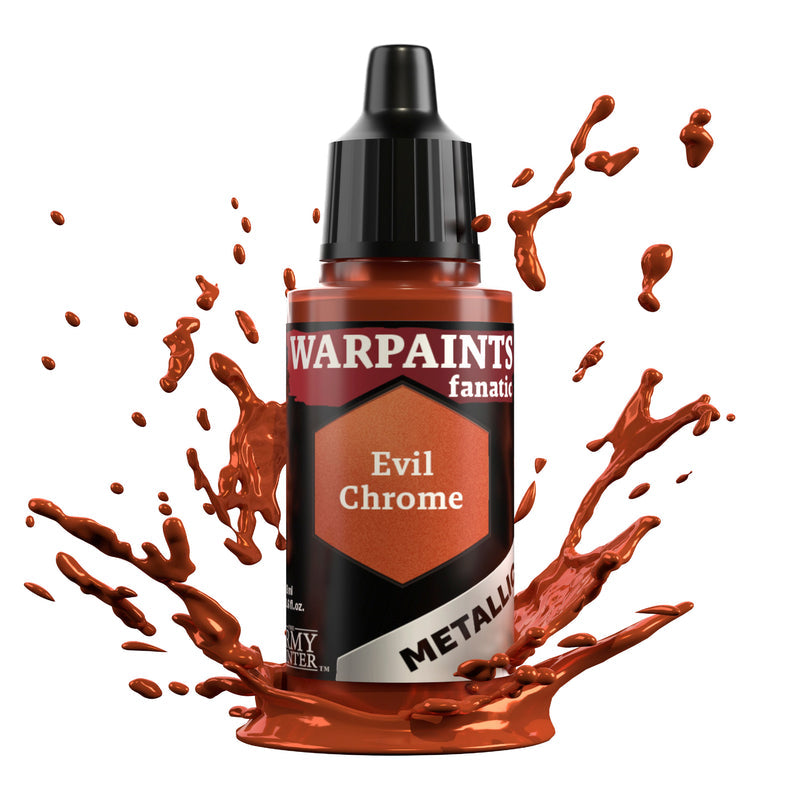 Warpaints Fanatic Metallic - Evil Chrome 18ml