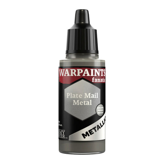 Warpaints Fanatic Metallic - Plate Mail Metal 18ml