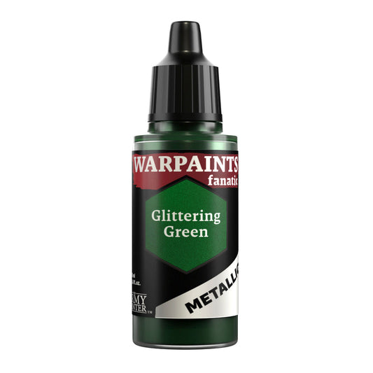 Warpaints Fanatic Metallic - Glittering Green 18ml