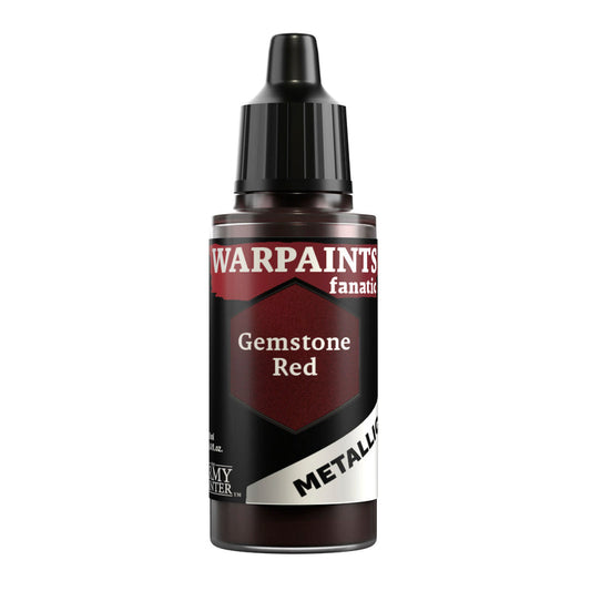Warpaints Fanatic Metallic - Gemstone Red 18ml
