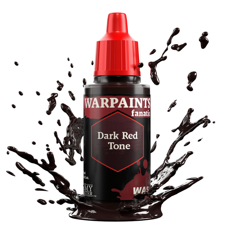 Warpaints Fanatic Wash - Dark Red Tone 18ml
