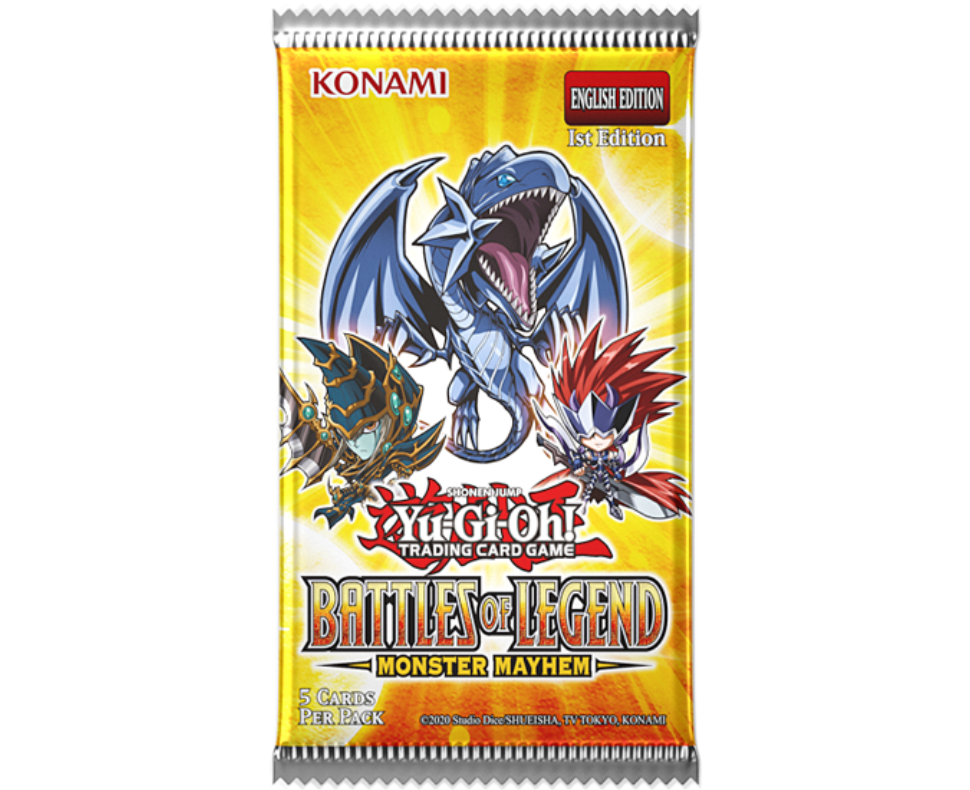 Battles of Legend: Monster Mayhem - Booster Pack (1st Edition)