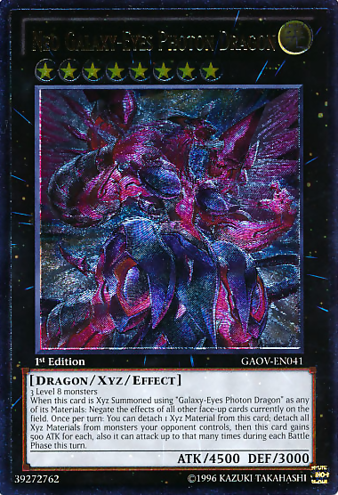 yugioh cards in spanish Neo Galaxy-Eyes Photon Dragon [GAOV-EN041] Ultimate Rare – Boutique Le  Chevalier