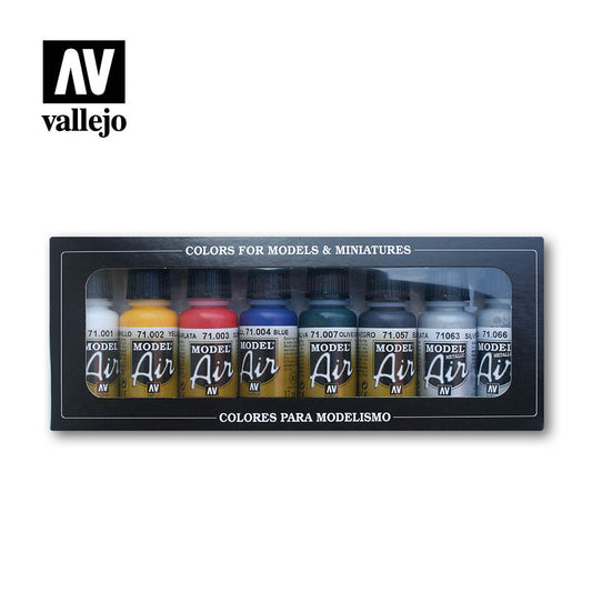 Vallejo Model Air - Basic Colors Set