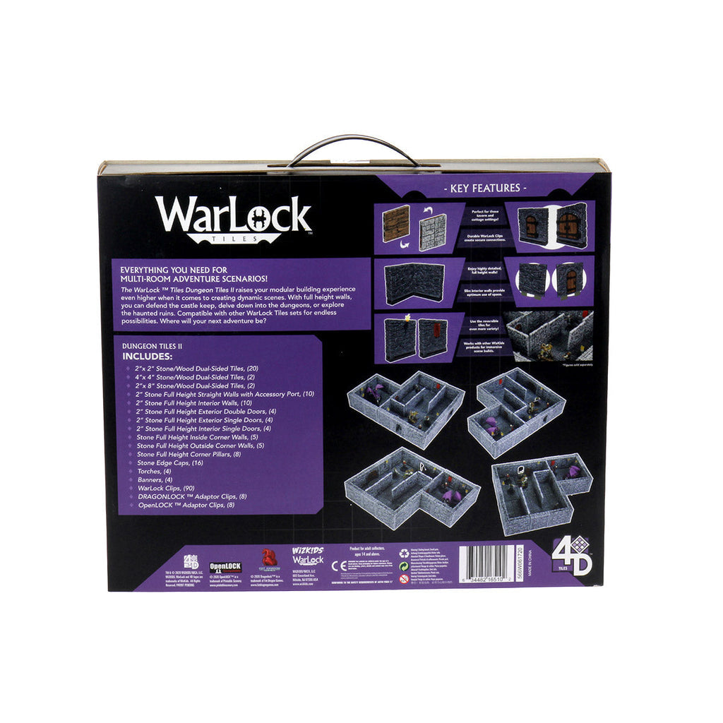 Wizkids Warlock Tiles - Dungeon Tiles II