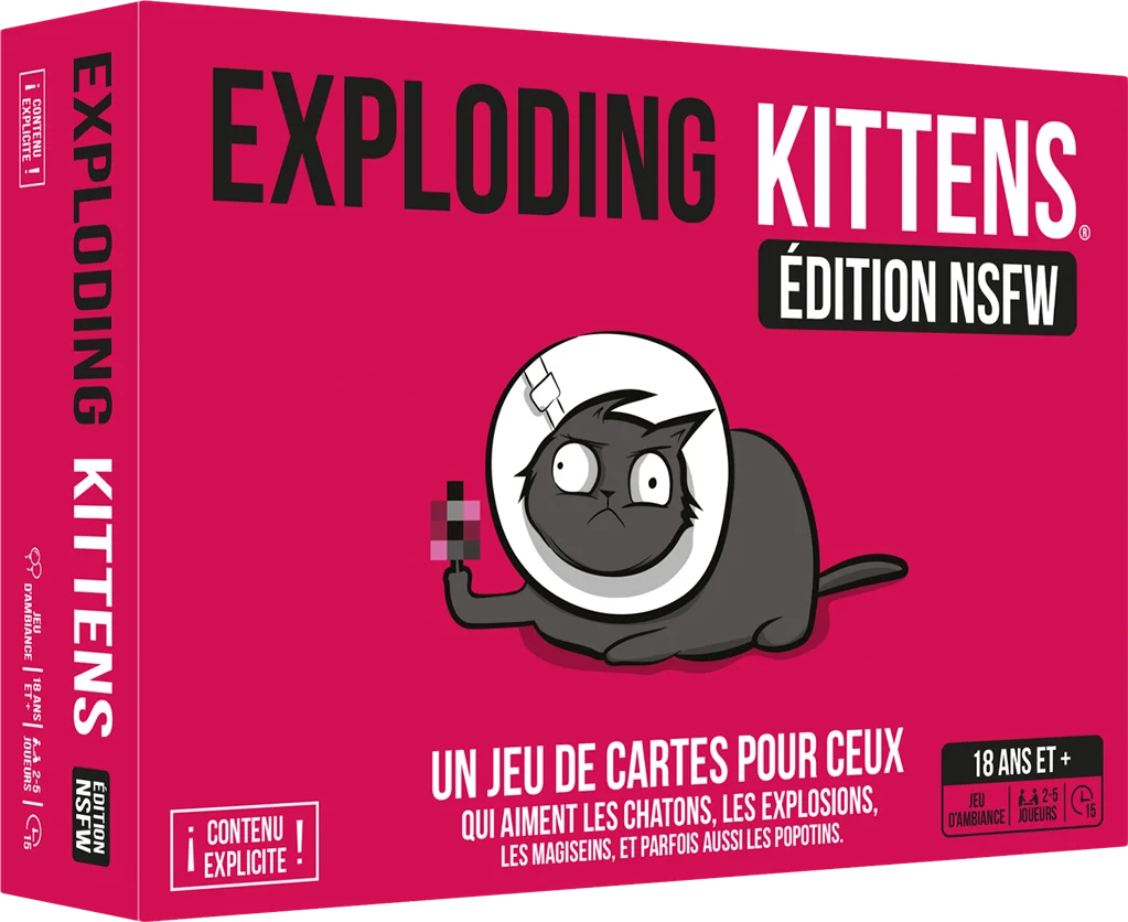 Exploding Kittens - NSFW (FR)