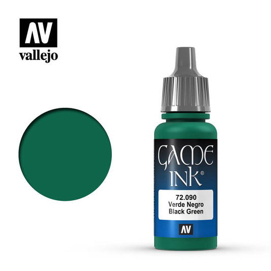 Vallejo Game Ink - Black Green