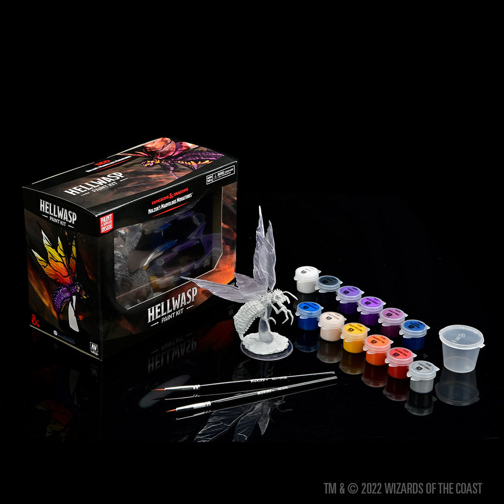 D&D Nolzur's Marvelous Miniatures - Hellwasp Paint Kit