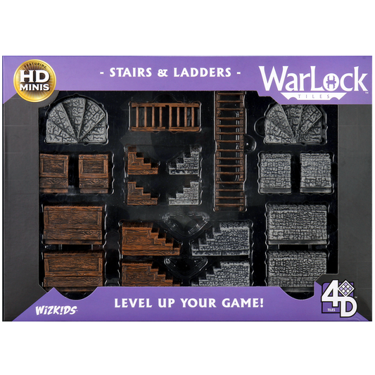Wizkids Warlock Tiles - Stairs & Ladders