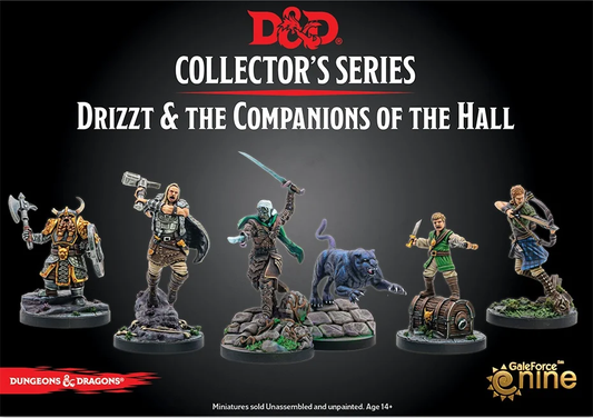 D&D Collector's Series - Drizzt & The companions of the Hall