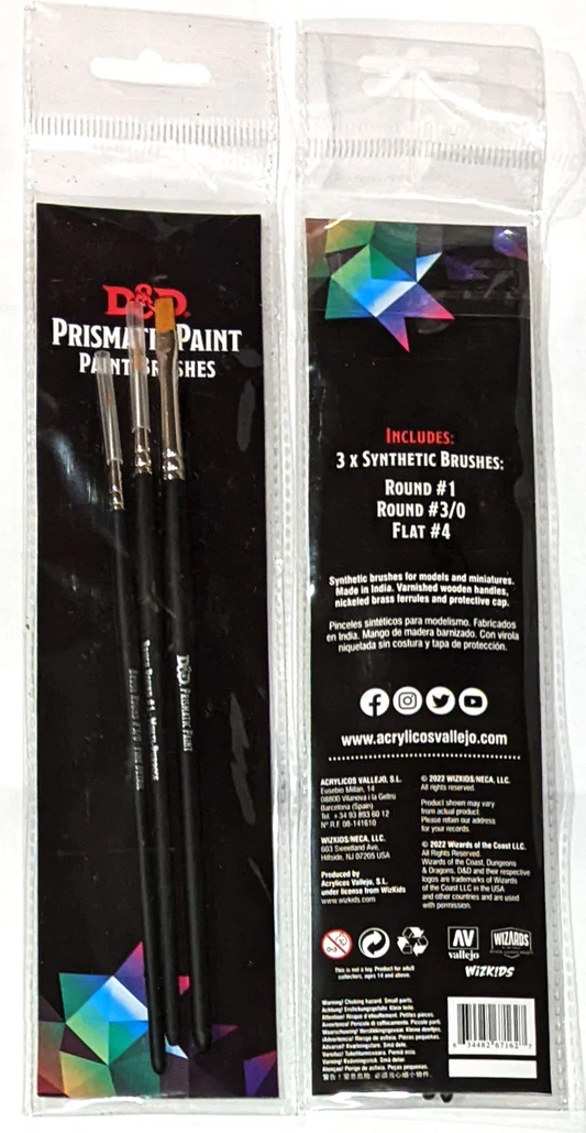 Wizkids Prismatic Paint - Paint Brushes Set