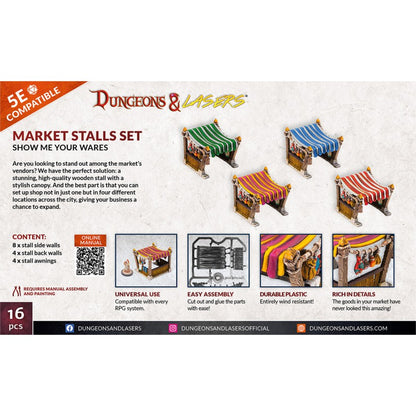 Dungeons & Lasers - Market Stalls Set
