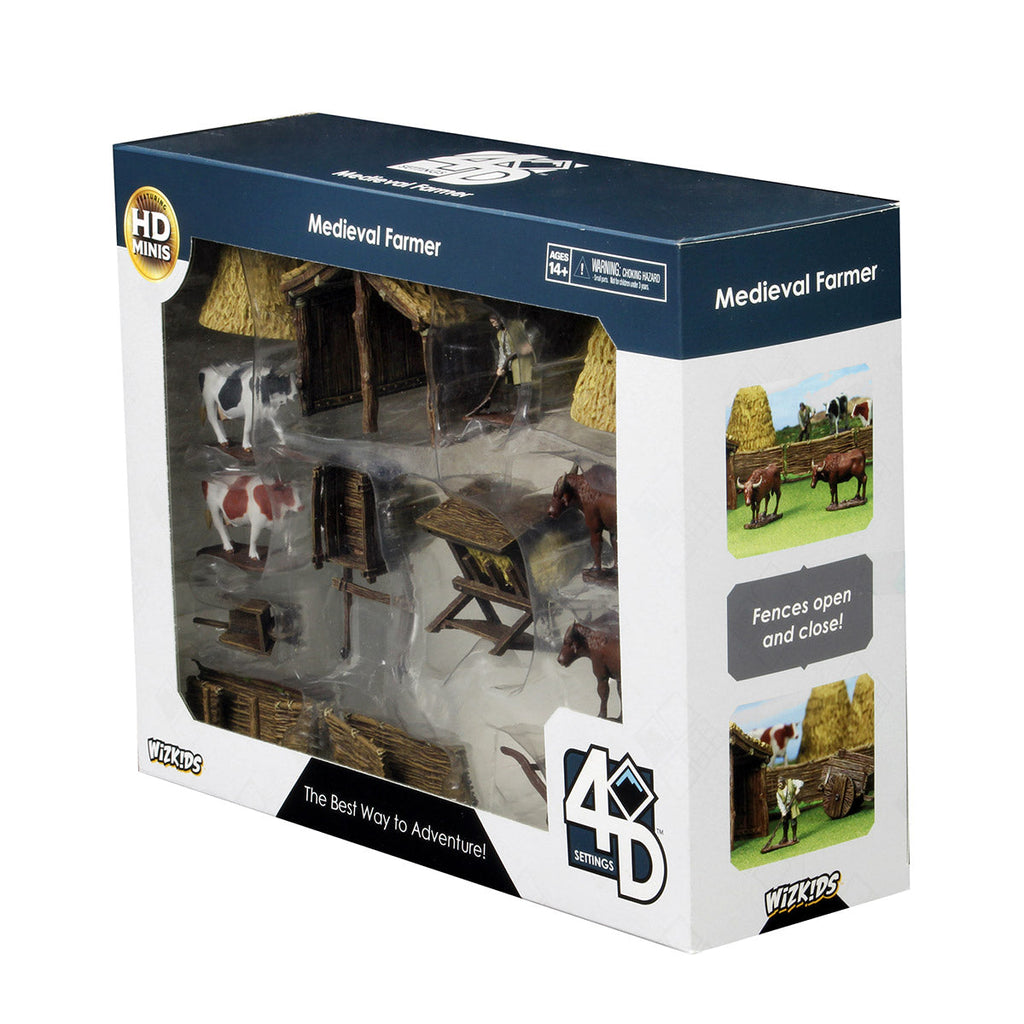 Wizkids 4D Settings - Medieval Farmer