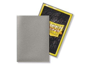 Dragon Shield Japanese Matte Sleeves Silver 60CT