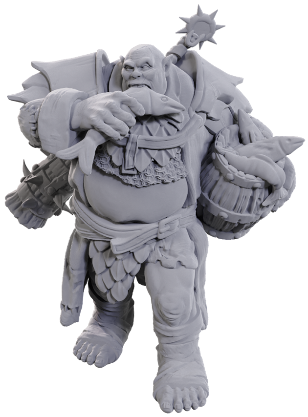 D&D Unpainted - Ogre Soldier