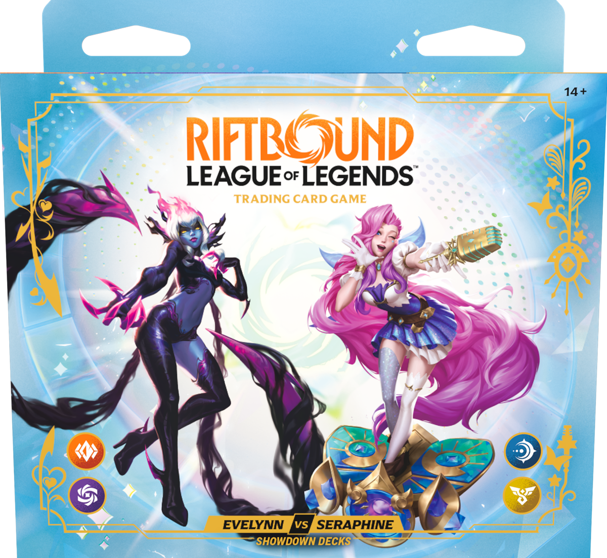 Riftbound: League of Legends TCG - Radiance Evelynn vs Seraphine Showdown Decks