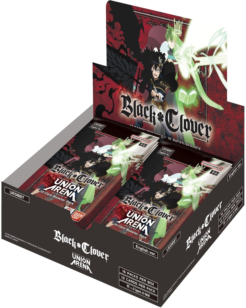 Union Arena Black Clover - Booster Box