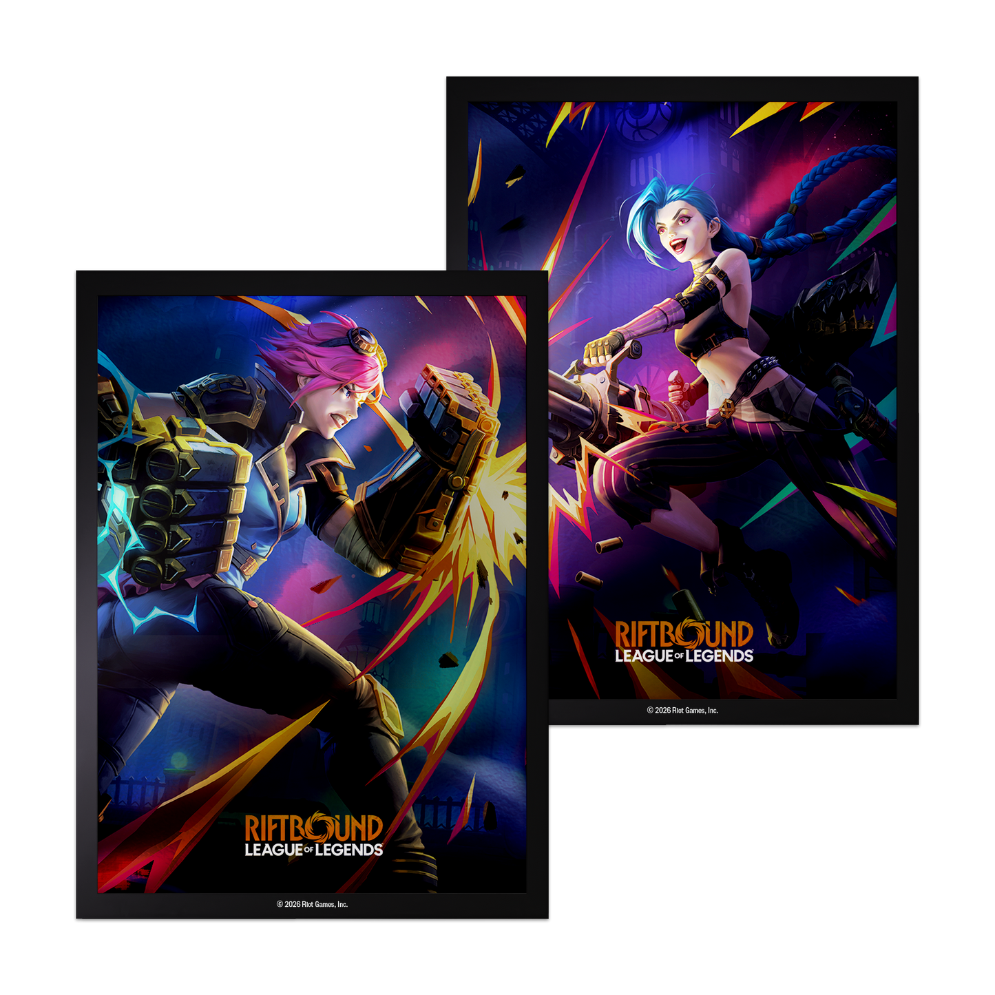 Riftbound - Vendetta Vi vs Jinx Sleeves
