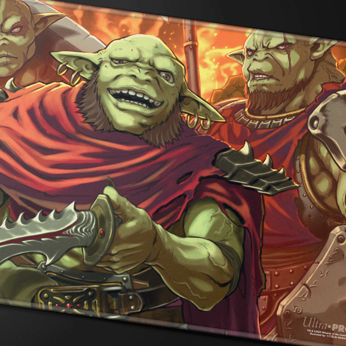 UP MTG Commander Series Krenko stitched Playmat